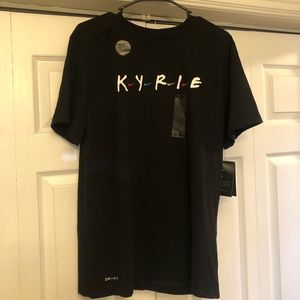Kyrie Irving FRIENDS t shirt.